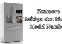 How to Find Kenmore Refrigerator Size by Model Number